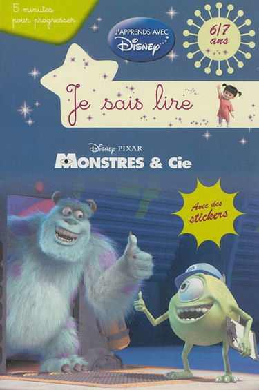 Monstres & Cie : je sais lire, 6-7 ans : 5 minutes pour progresser