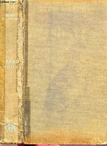 Couverture de GRAND-ROUX SEIGNEUR DE LA BROUSSE