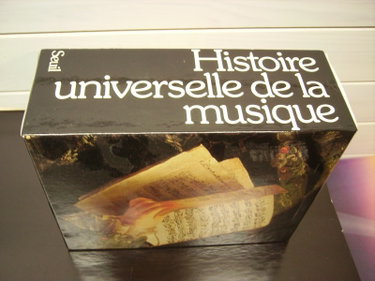 Couverture de Histoire universelle de la musique roland de candé tome I et II par Collectif