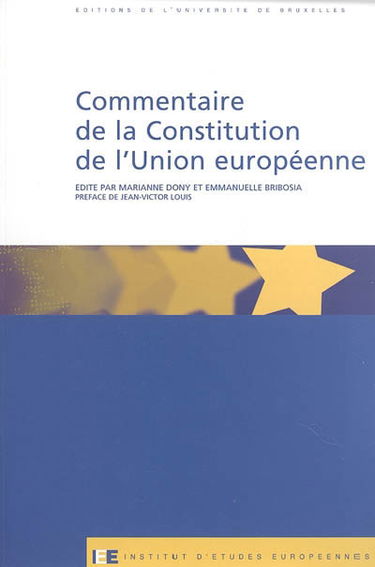 Commentaire de la Constitution de l'Union européenne