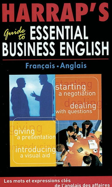 Couverture de Harrap's guide to essential business English