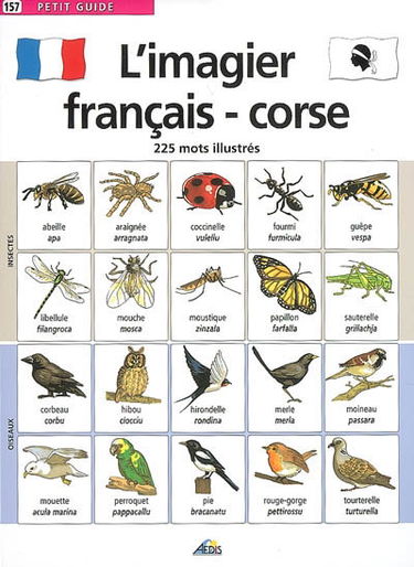 L'imagier français-corse : 225 mots illustrés