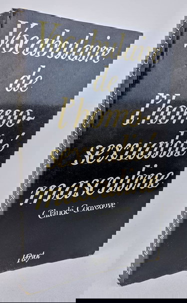 Vocabulaire de l'homosexualité masculine