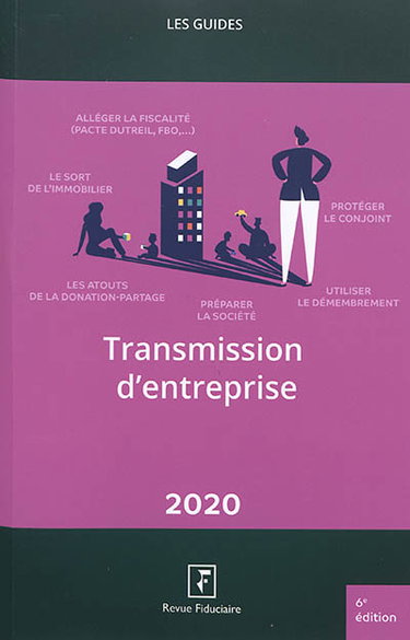 Couverture de Transmission d'entreprise : 2020 par Groupe Revue fiduciaire