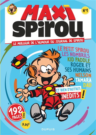 Couverture de Maxi Spirou : le meilleur de l'humour du Journal de Spirou. Vol. 1