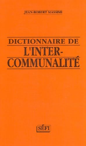 Dictionnaire de l'intercommunalité