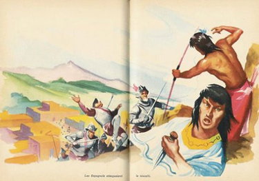 Couverture de La Fille de Montezuma