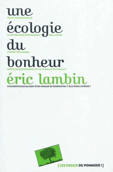 Une écologie du bonheur