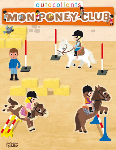 Mon poney-club : autocollants : le manège