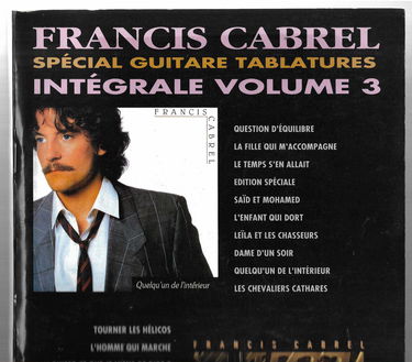Cabrel francis - intergale 3 tab