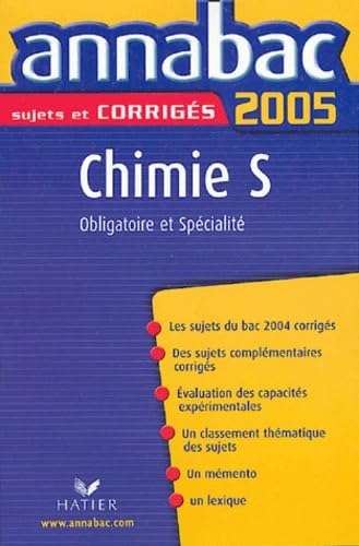 Chimie S Enseignement obligatoire et de spécialité