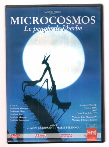 Couverture de Microcosmos, le peuple de l'herbe