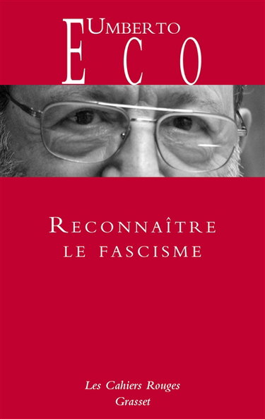 Couverture de Reconnaître le fascisme par Umberto Eco