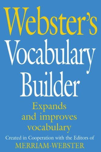 Couverture de Webster's Vocabulary Builder