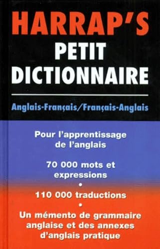 Petit dictionnaire anglais-français, français-anglais