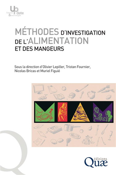 Couverture de Méthodes d'investigation de l'alimentation et des mangeurs