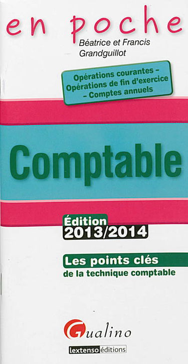 Comptable : les points clés de la technique comptable : édition 2013-2014