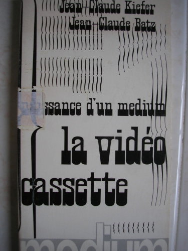 Couverture de La videocassette