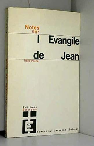 Notes sur l’évangile de Jean