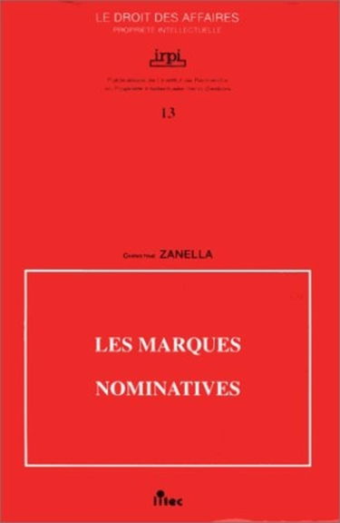 Les marques nominatives