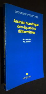Analyse numérique des équations différentielles (Collection Mathématiques appliquées pour la maîtrise)