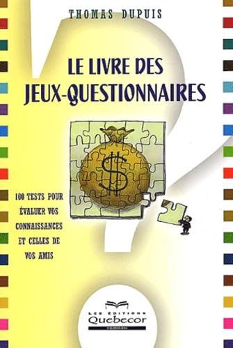 Le livre des jeux-questionnaires