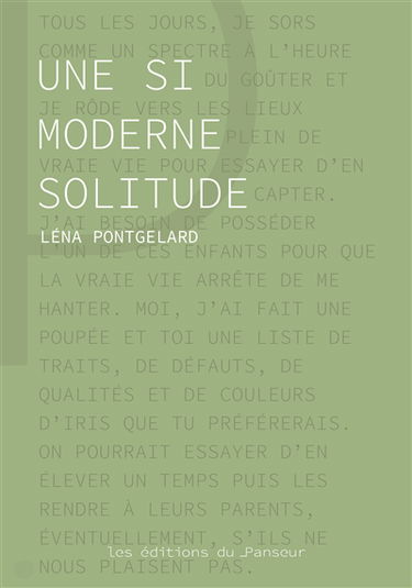 Une si moderne solitude