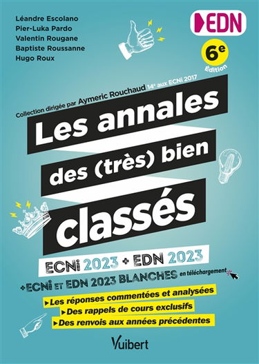 Les annales des (très) bien classés : ECNi 2023 + EDN 2023