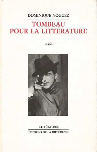 Tombeau pour la littérature