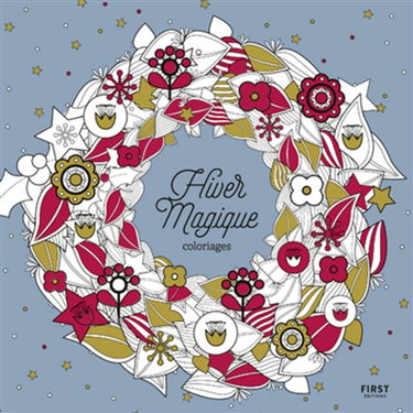 Hiver magique : coloriages