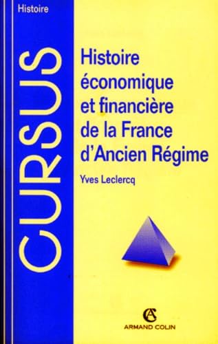Histoire économique de la France d'Ancien Régime