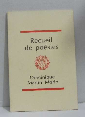Recueil de poésies