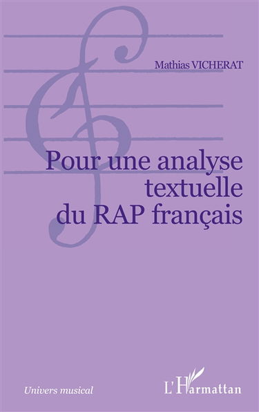 Pour une analyse textuelle du rap français