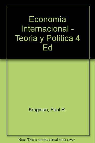 Couverture de Economía internacional : teoría y política