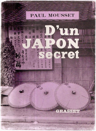 Couverture de D'un japon secret.