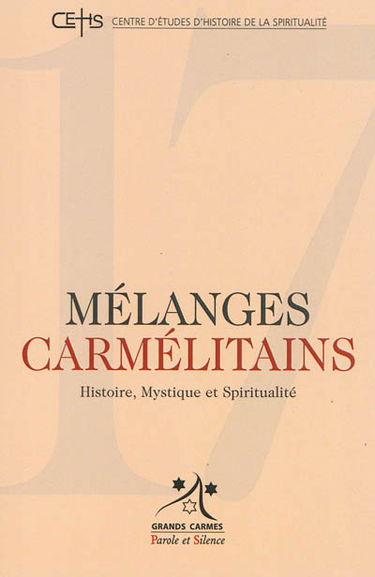 Mélanges carmélitains, n° 17