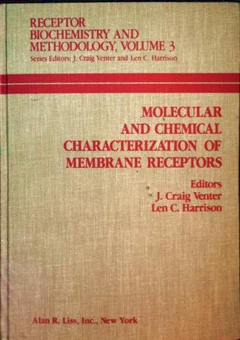 Couverture de Molecular and Chemical Characterization of Membrane Receptors