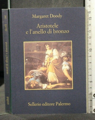 Couverture de Aristotele e l'anello di bronzo