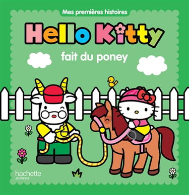 Hello Kitty fait du poney