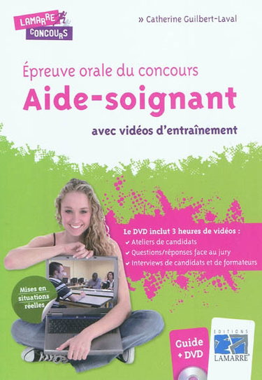 Epreuve orale du concours aide soignant avec vidéos d'entraînement