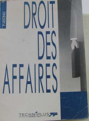 Droit des affaires les societes
