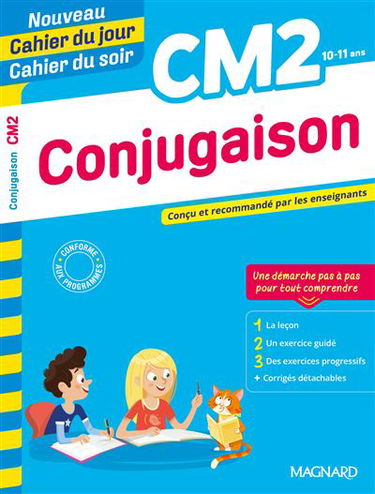 Conjugaison CM2, 10-11 ans