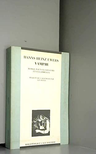 Vampir : roman tout en couleurs et en lambeaux