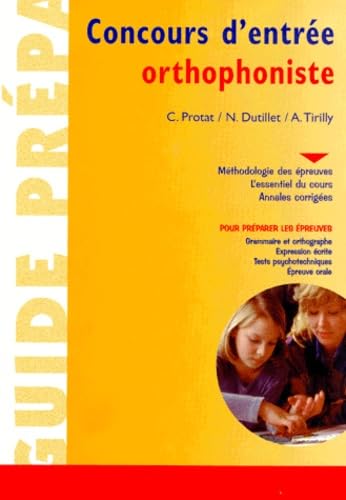 Concours d'entrée des orthophonistes