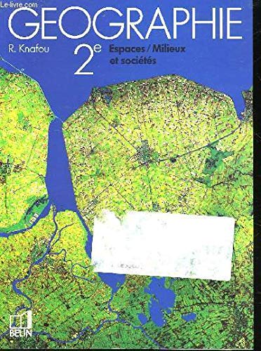 Géographie, seconde, 1993, professeur