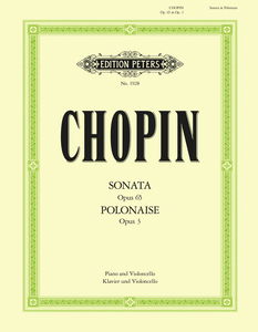 Sonata in g minor op.65- polonaise in c op.3 violoncelle