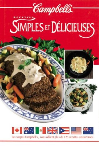 Couverture de Recettes simples et délicieuses