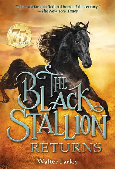 Couverture de The Black Stallion Returns par Walter Farley