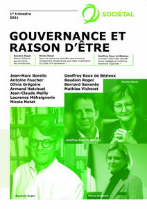 Revue sociétal : Gouvernance et raison d'être