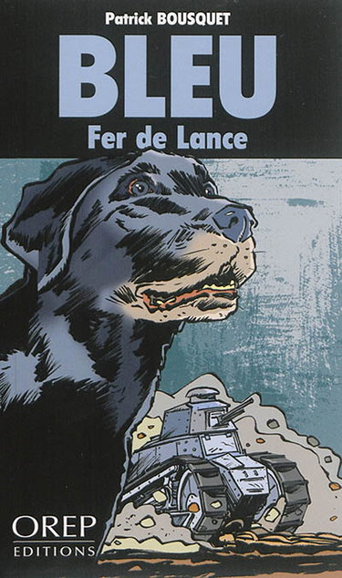 Couverture de Bleu. Fer de lance